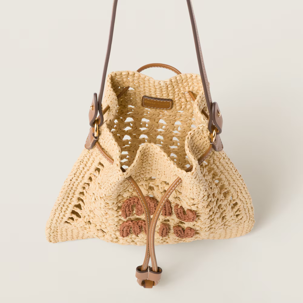 Woven fabric mini-bag